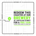 Reedem this coaster for a free tour