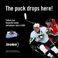 The puck drops here! Crosby Toews