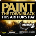 Paint the Town Black - Click to Enlarge Arthur's Day