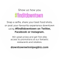 #finditdowntown - Click to Enlarge downtown winnipeg